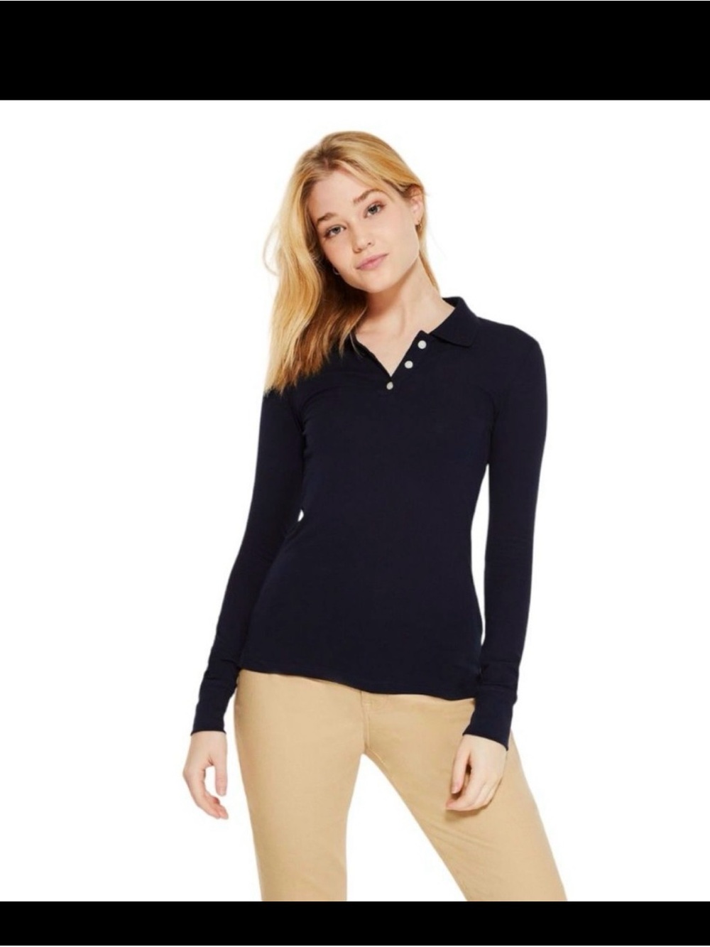 Aeropostale black long sleeve S